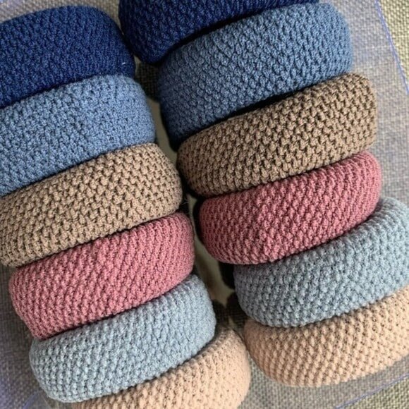 500pc Mixed Assortment Hair Ties & Scrunchies Pre-packed Bundles - Picture 8 of 12